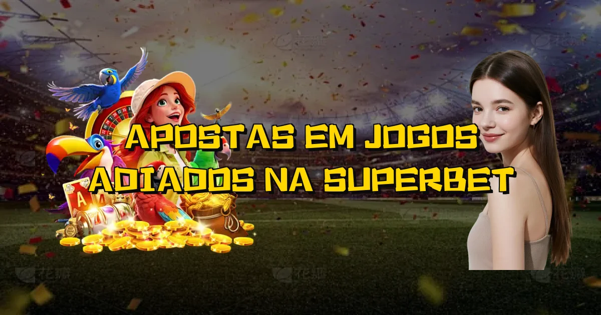 Apostas Em Jogos Adiados Na Superbet Oficial