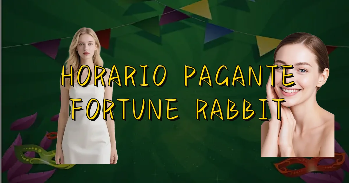Horario Pagante Fortune Rabbit Oficial
