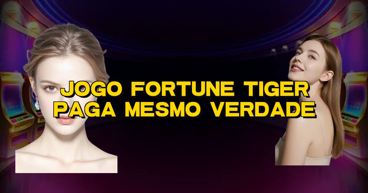 Jogo Fortune Tiger Paga Mesmo Verdade Oficial
